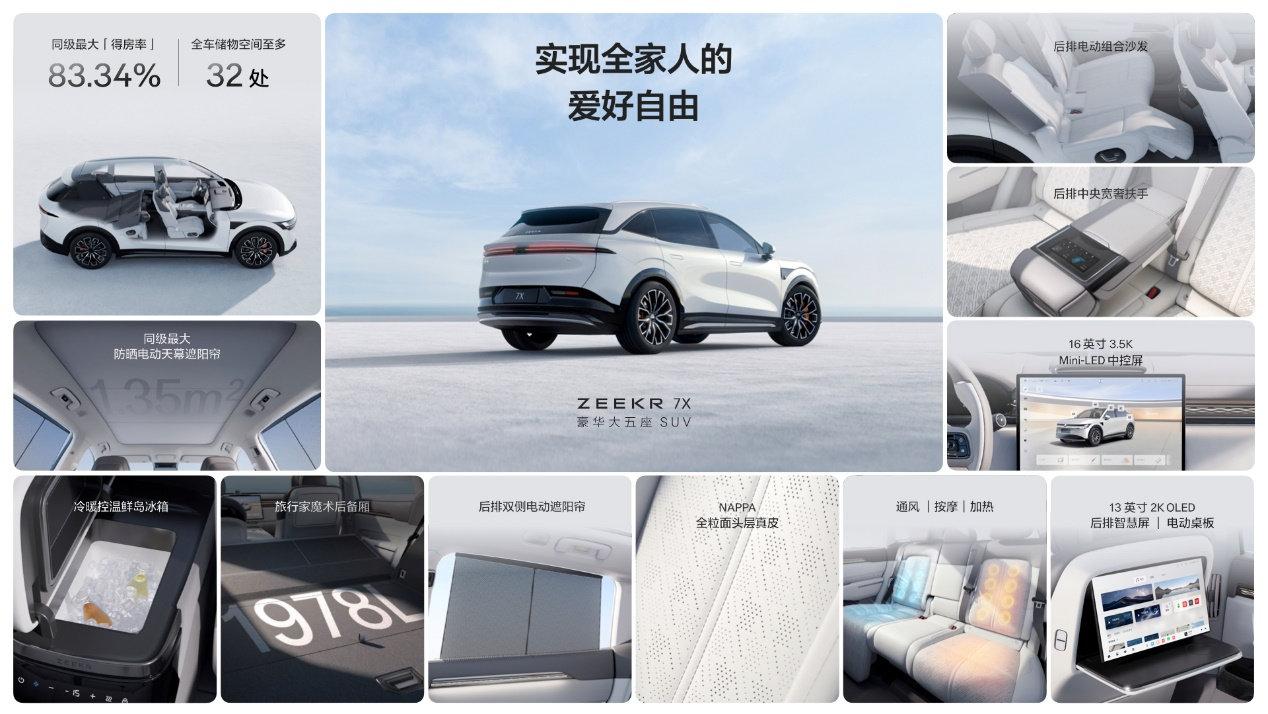 上市售價22.99萬元起,極氪7X打造純電SUV新標桿!
