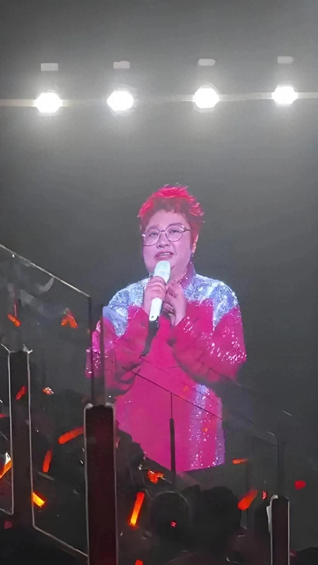 陳曉低調現身韓紅演唱會 狀態略滄桑